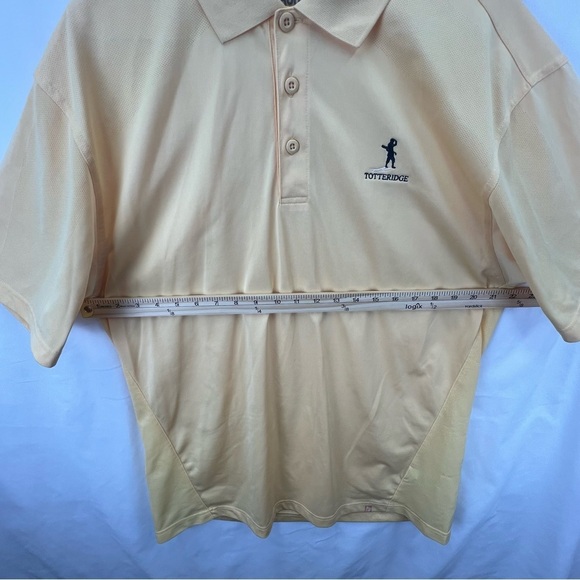 Ashworth - Men’s Golf Shirt - Buttercup Yellow -  Large - Picture 5 of 12